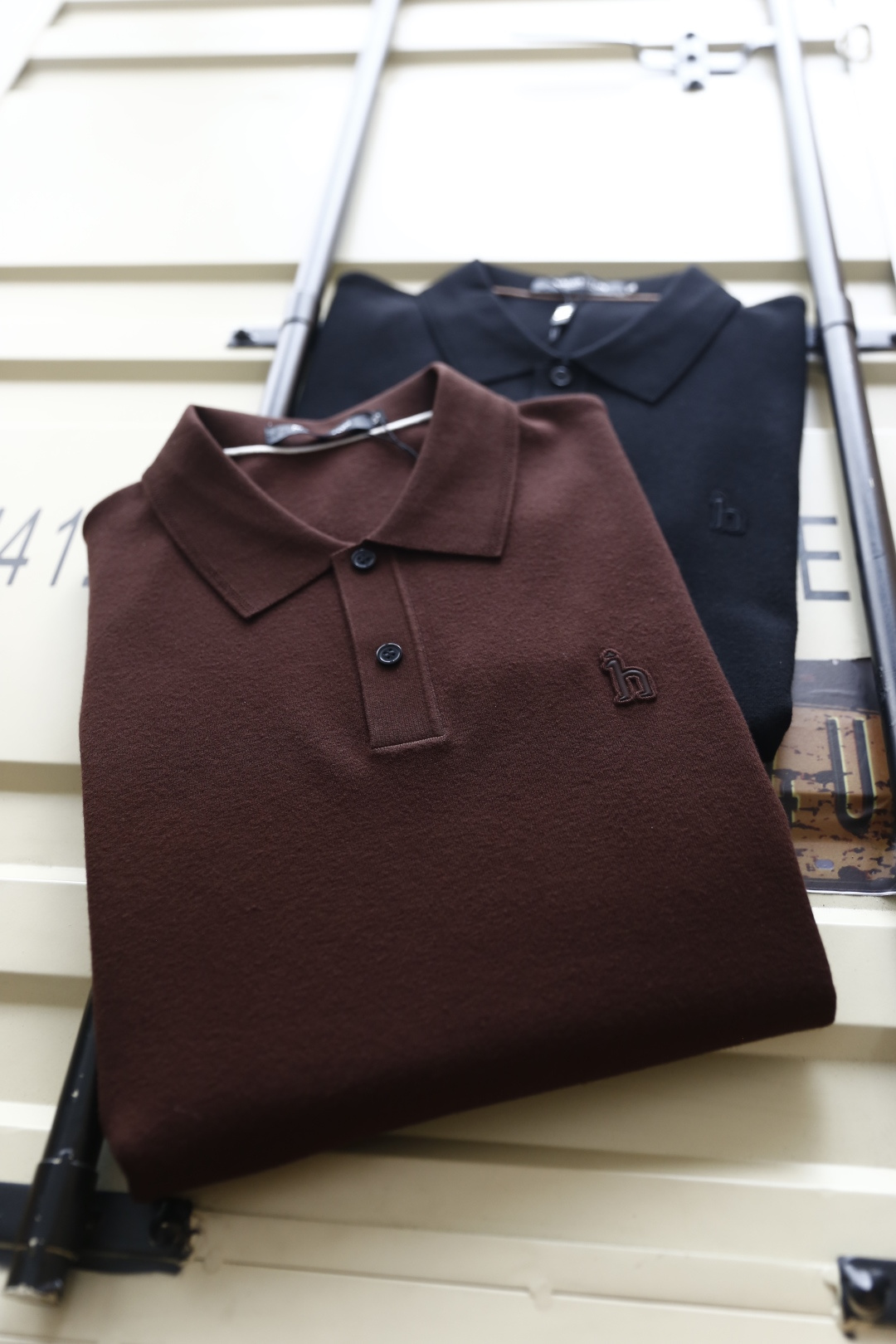 🔥爱马*/He*mes.2025秋季新品男士翻领POLO针织衫👍🏼高级定制百搭款式 任何人都可以轻松驾驭