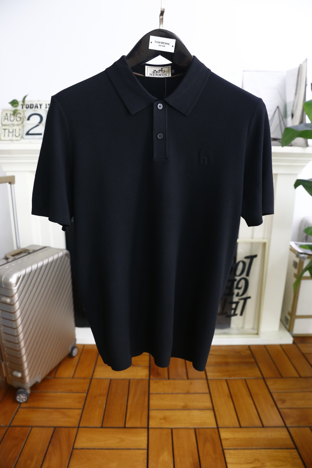 🔥爱马*/He*mes.2025秋季新品男士翻领POLO针织衫👍🏼高级定制百搭款式 任何人都可以轻松驾驭