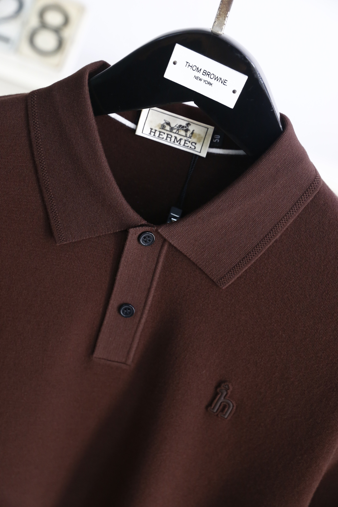 🔥爱马*/He*mes.2025秋季新品男士翻领POLO针织衫👍🏼高级定制百搭款式 任何人都可以轻松驾驭