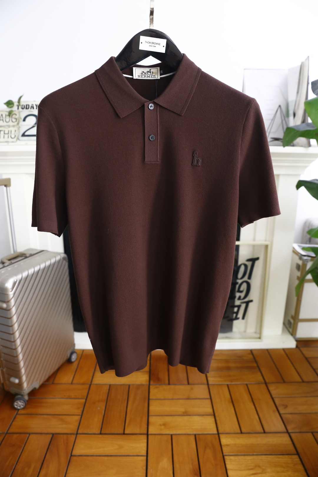 🔥爱马*/He*mes.2025秋季新品男士翻领POLO针织衫👍🏼高级定制百搭款式 任何人都可以轻松驾驭