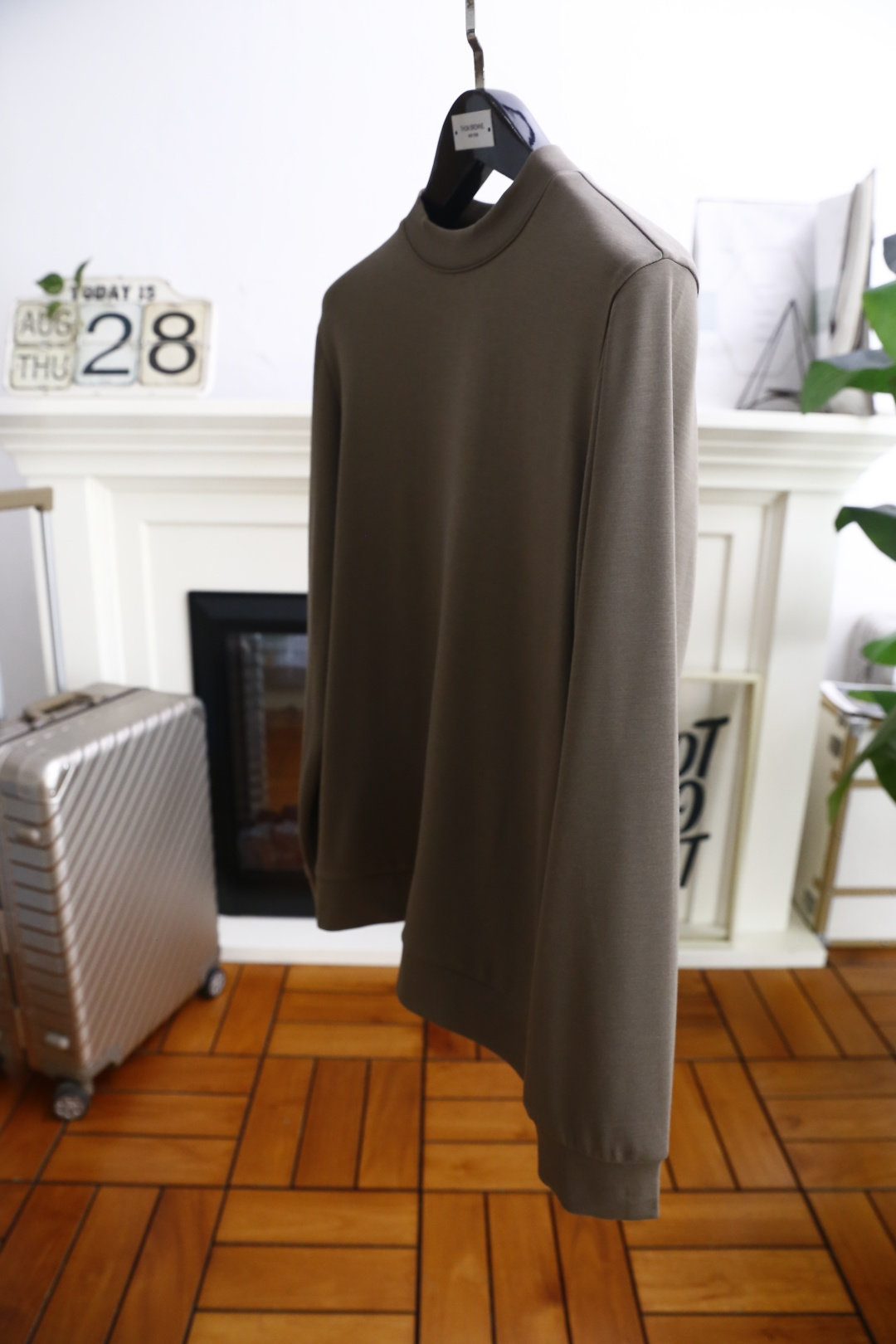 🔥杰尼*/Zeg*a.2025秋季新款时尚男士净版打底衫！采用羊毛醋酸混纺面料！入手便知非常柔软👍🏼上身