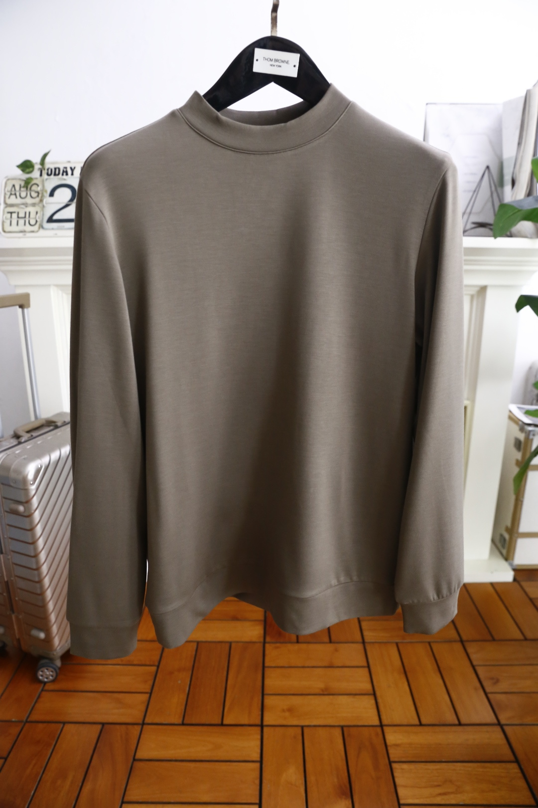 🔥杰尼*/Zeg*a.2025秋季新款时尚男士净版打底衫！采用羊毛醋酸混纺面料！入手便知非常柔软👍🏼上身