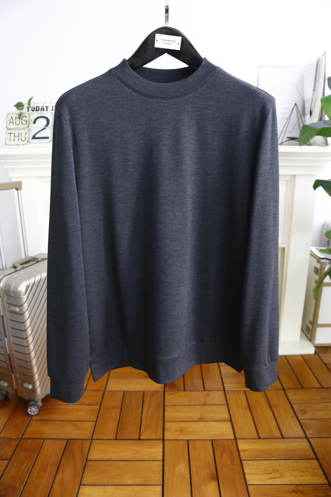 🔥杰尼*/Zeg*a.2025秋季新款时尚男士净版打底衫！采用羊毛醋酸混纺面料！入手便知非常柔软👍🏼上身