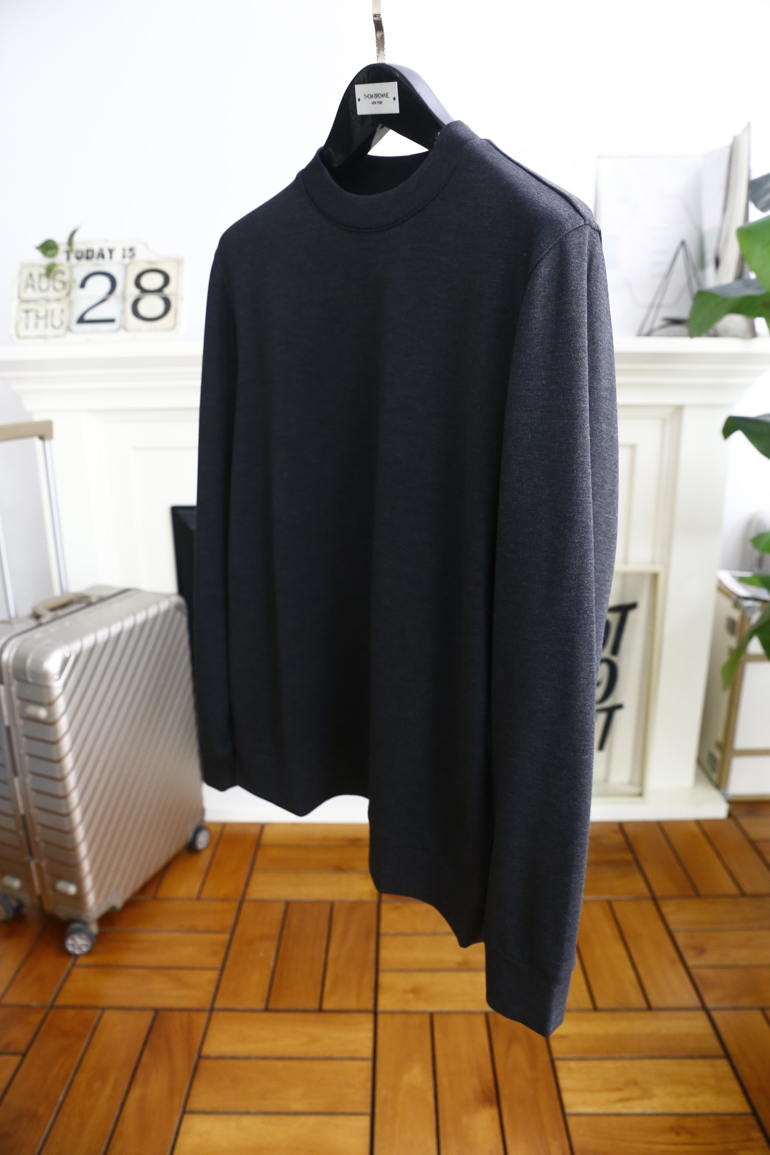 🔥杰尼*/Zeg*a.2025秋季新款时尚男士净版打底衫！采用羊毛醋酸混纺面料！入手便知非常柔软👍🏼上身