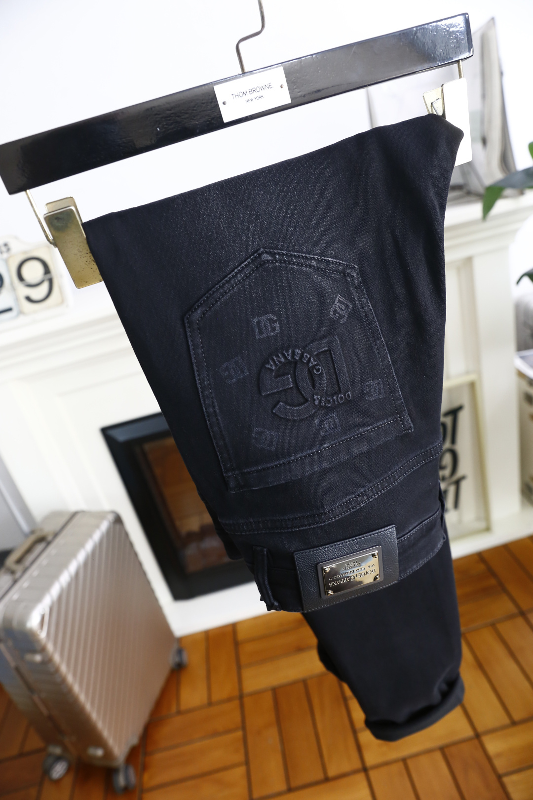 🔥杜嘉班纳/Dolce & Gabbana.2025秋季新品原单高端男士牛仔裤！奢华经典品牌字母LOGO