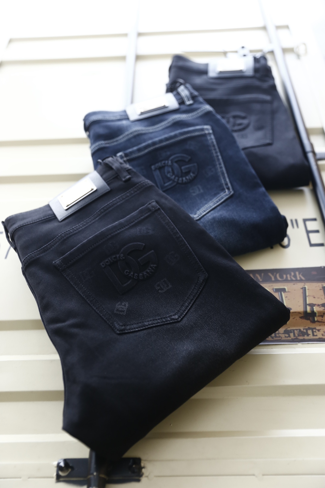 🔥杜嘉班纳/Dolce & Gabbana.2025秋季新品原单高端男士牛仔裤！奢华经典品牌字母LOGO