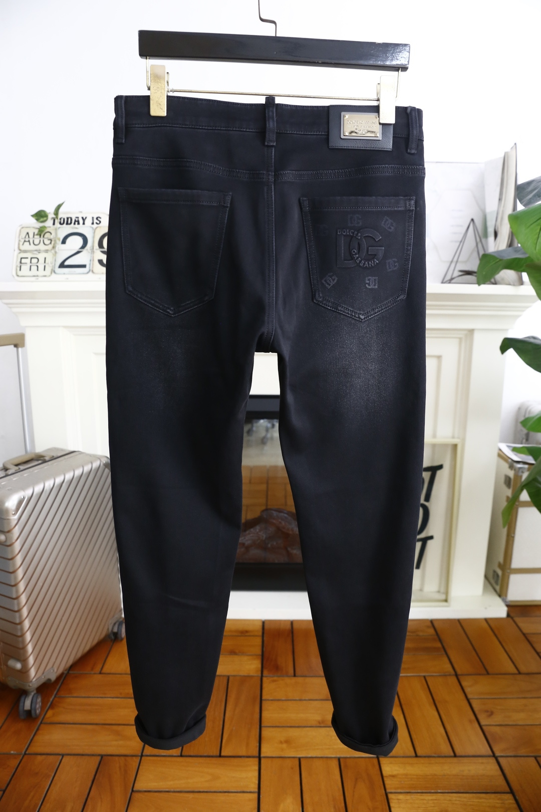 🔥杜嘉班纳/Dolce & Gabbana.2025秋季新品原单高端男士牛仔裤！奢华经典品牌字母LOGO