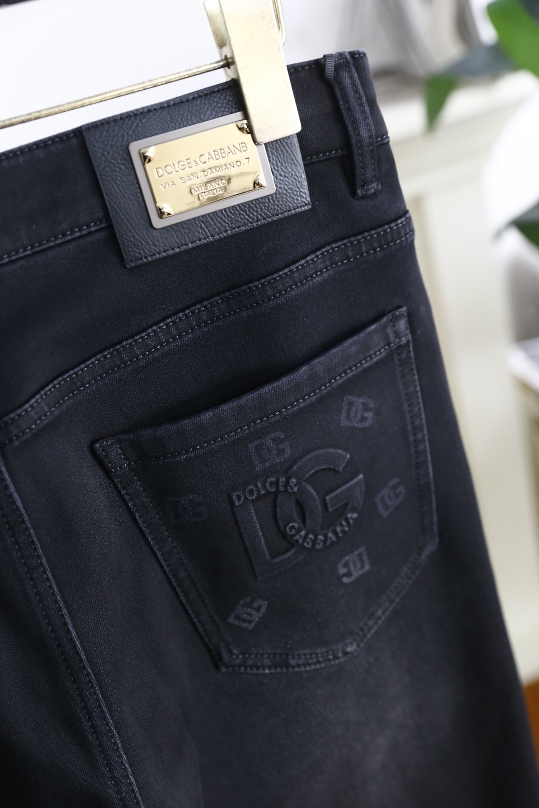 🔥杜嘉班纳/Dolce & Gabbana.2025秋季新品原单高端男士牛仔裤！奢华经典品牌字母LOGO