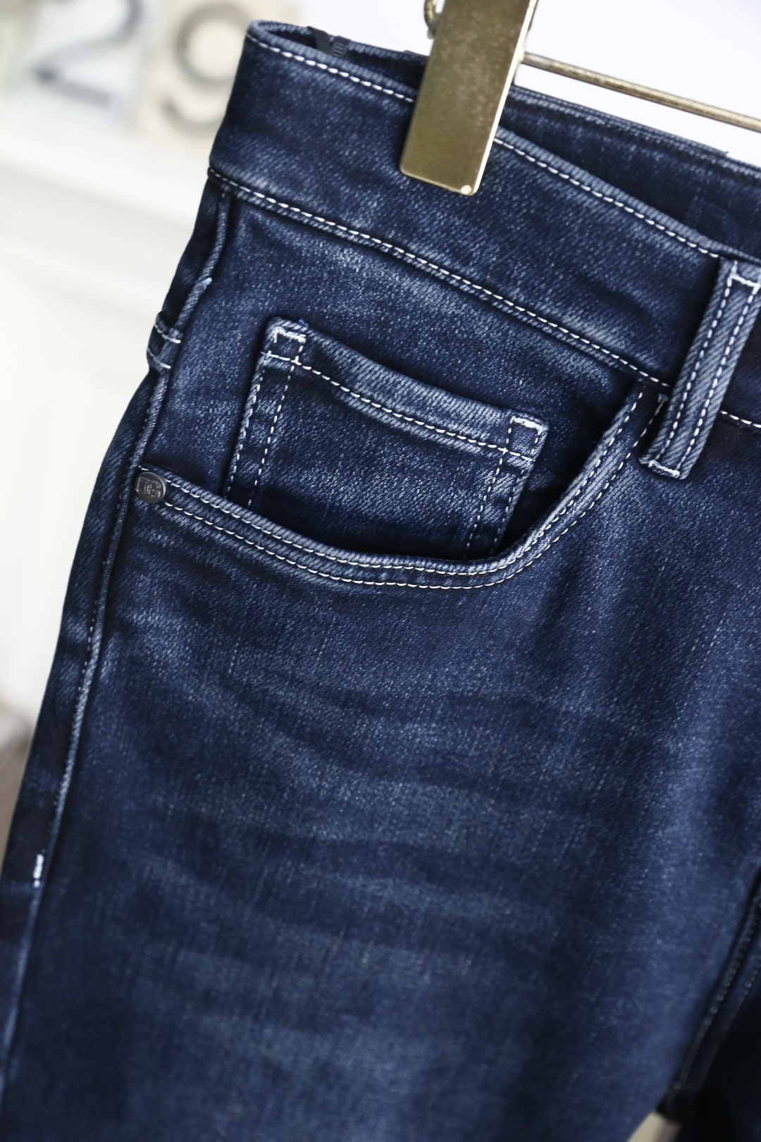 🔥杜嘉班纳/Dolce & Gabbana.2025秋季新品原单高端男士牛仔裤！奢华经典品牌字母LOGO