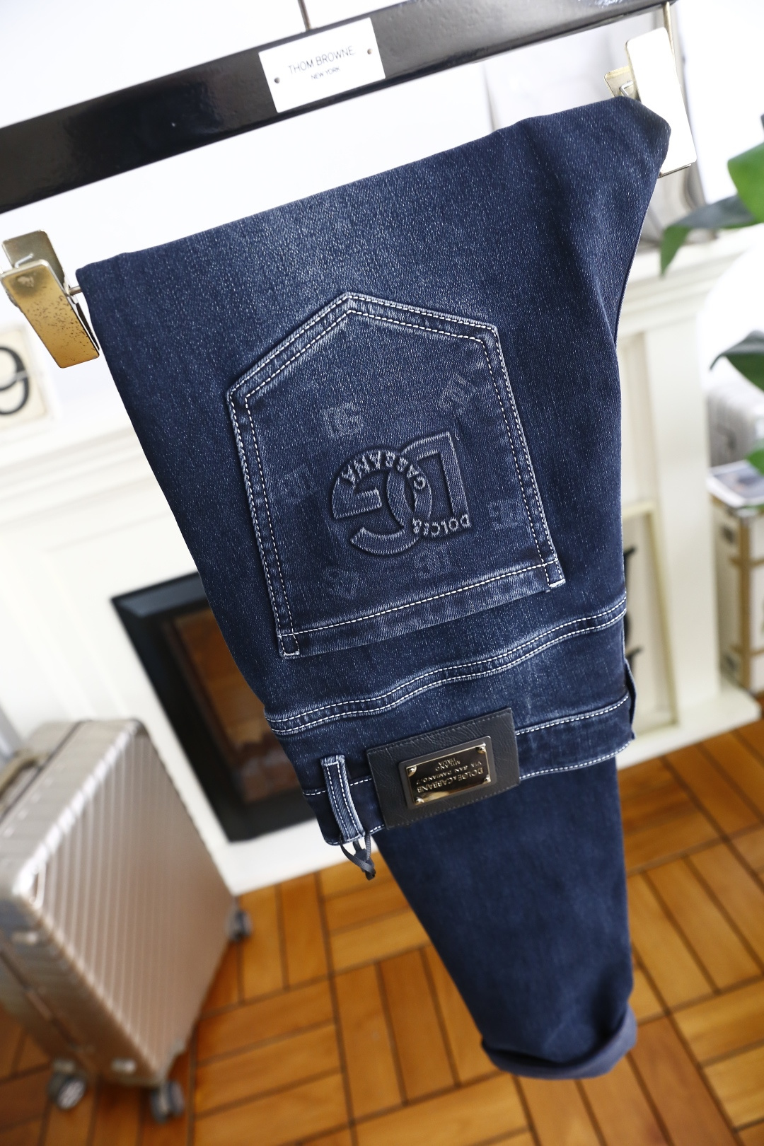 🔥杜嘉班纳/Dolce & Gabbana.2025秋季新品原单高端男士牛仔裤！奢华经典品牌字母LOGO