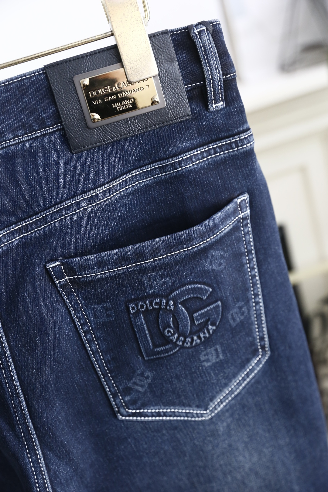 🔥杜嘉班纳/Dolce & Gabbana.2025秋季新品原单高端男士牛仔裤！奢华经典品牌字母LOGO