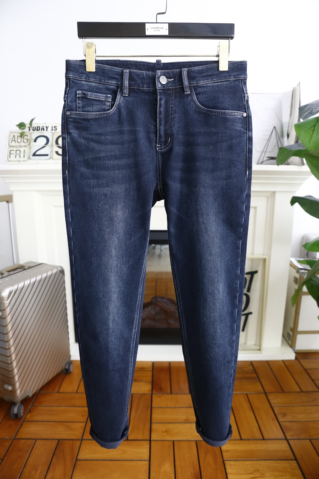 🔥杜嘉班纳/Dolce & Gabbana.2025秋季新品原单高端男士牛仔裤！奢华经典品牌字母LOGO