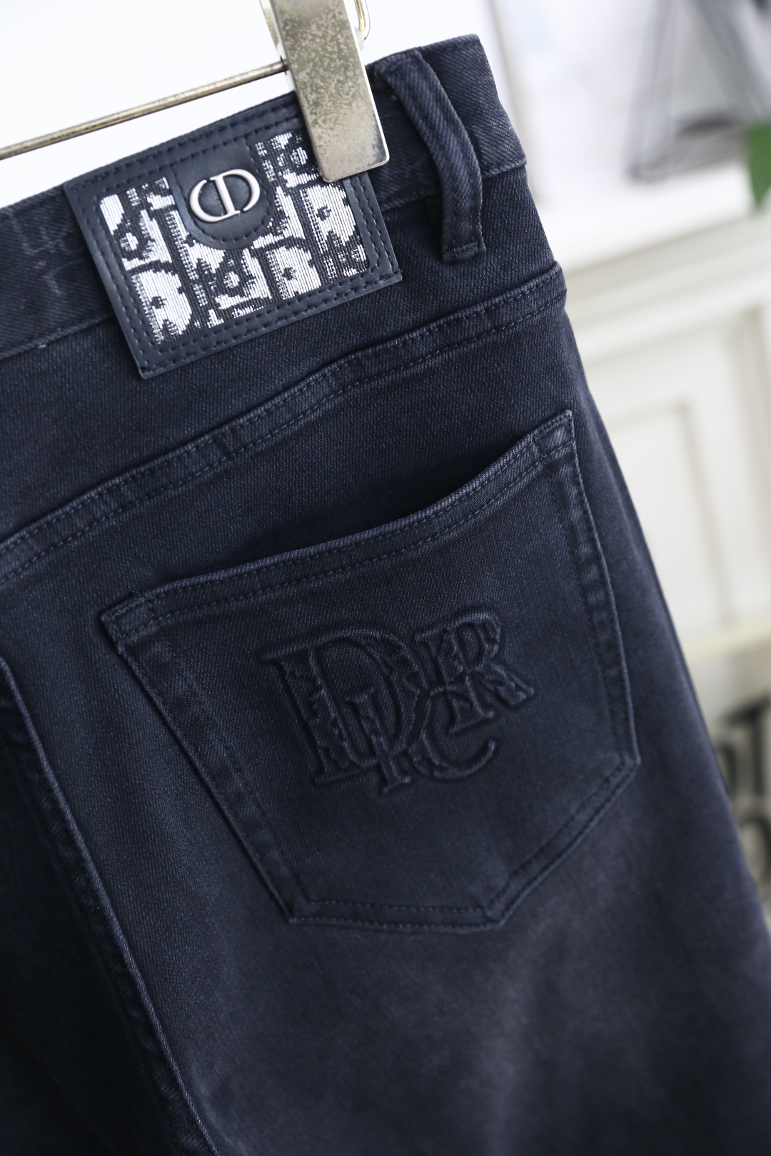 🔥迪奥/Chr*stian Dior.25秋季新品时尚男士牛仔裤👖采用客供水洗弹力牛仔裤！奢华经典品牌L