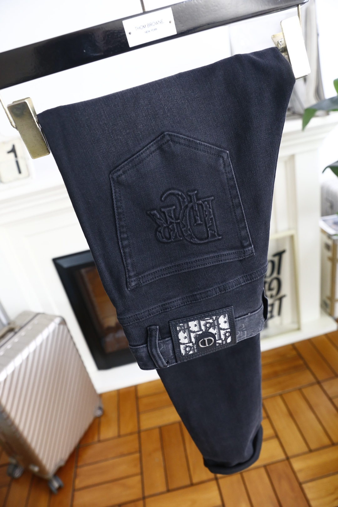 🔥迪奥/Chr*stian Dior.25秋季新品时尚男士牛仔裤👖采用客供水洗弹力牛仔裤！奢华经典品牌L