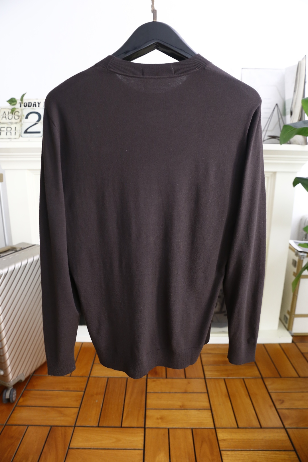 🔥爱马4/Her*es.2025秋季新品🆕时尚百搭圆领长袖针织衫🧶奢华品牌经典元素LOGO设计👍🏻走线更