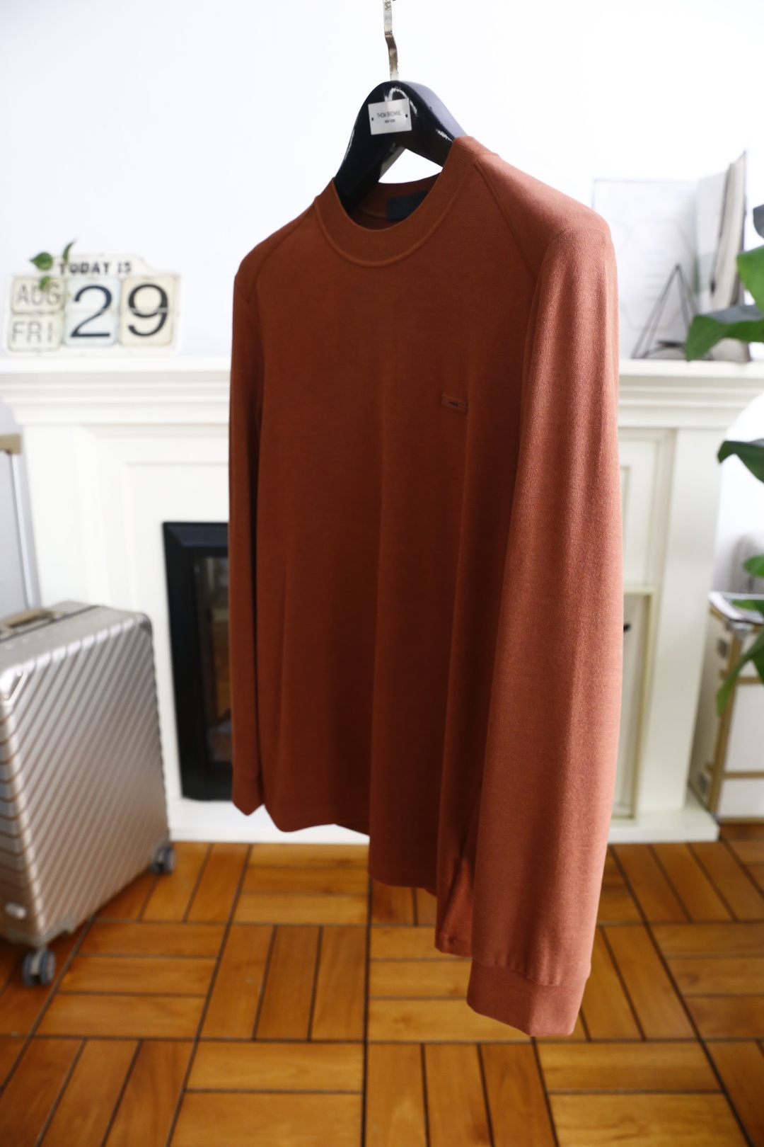 🔥杰尼*/Ze*na.2025秋季新品男士针织长袖衫👍🏼时尚经典圆领设计！奢华经典品牌元素设计👍高级定制