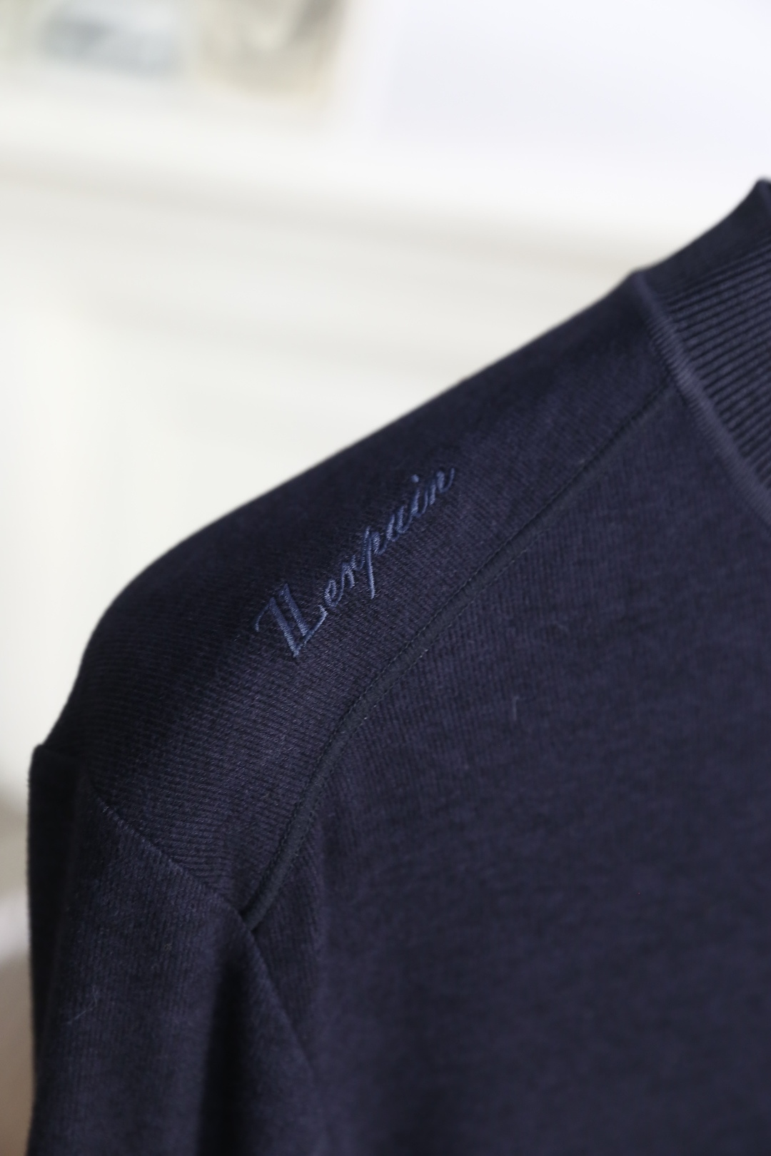 🔥杰尼*/Ze*na.2025秋季新品男士针织长袖衫👍🏼时尚经典圆领设计！奢华经典品牌元素设计👍高级定制