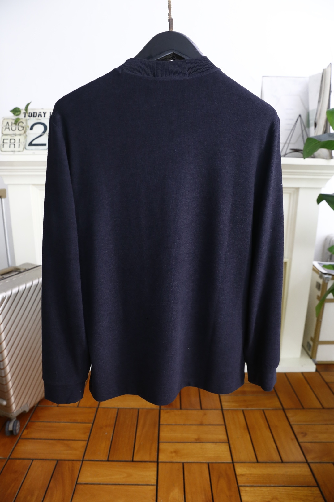 🔥杰尼*/Ze*na.2025秋季新品男士针织长袖衫👍🏼时尚经典圆领设计！奢华经典品牌元素设计👍高级定制