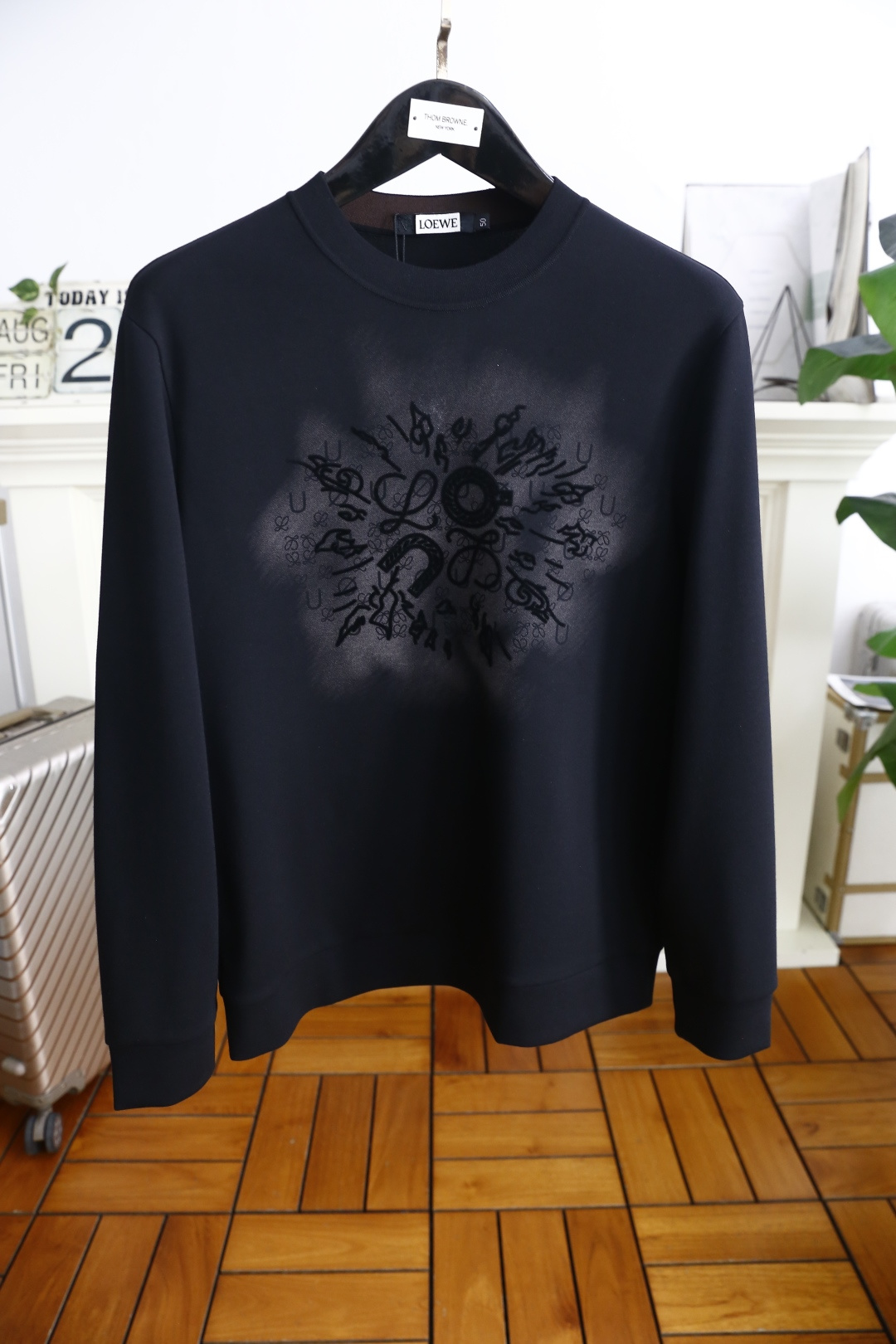 🔥罗意威.2025秋季新品时尚男士圆领卫衣🔥奢华经典品牌LOGO设计！绝对经得起时间的考验！！采用高档舒