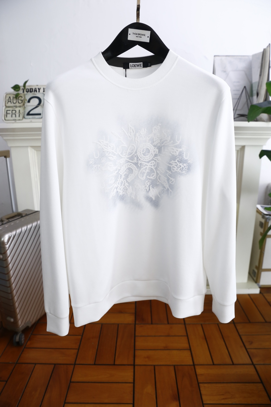 🔥罗意威.2025秋季新品时尚男士圆领卫衣🔥奢华经典品牌LOGO设计！绝对经得起时间的考验！！采用高档舒