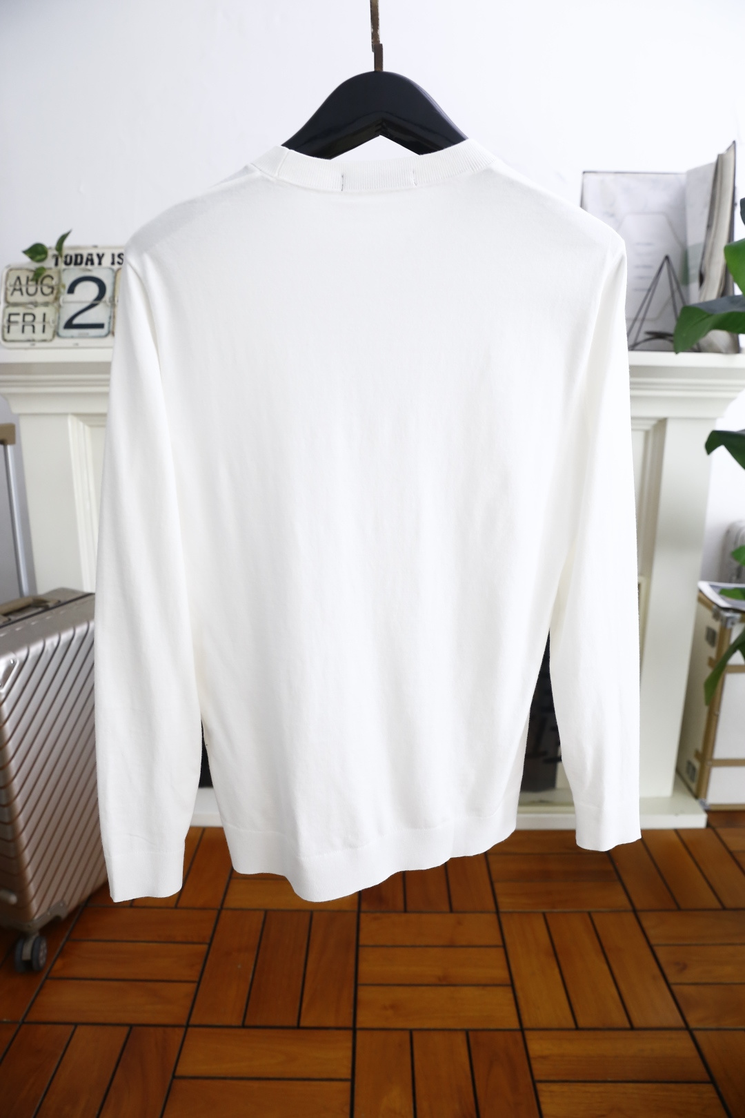 🔥alo.2025秋季新品男士针织长袖衫👍🏼时尚经典圆领设计！胸前品牌字母设计👍高级定制百搭款式 任何人