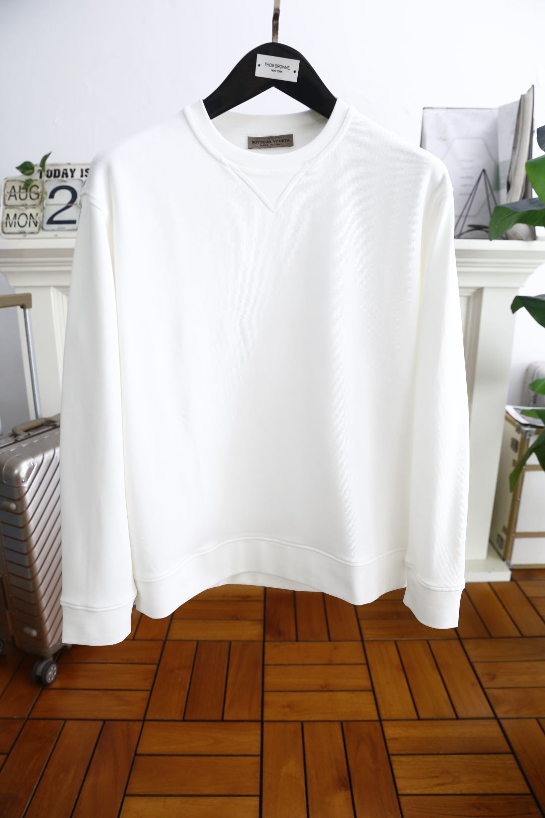 🔥葆蝶家/BV.2025秋季新品时尚男士圆领卫衣🔥奢华经典品牌元素设计！绝对经得起时间的考验！！采用高档