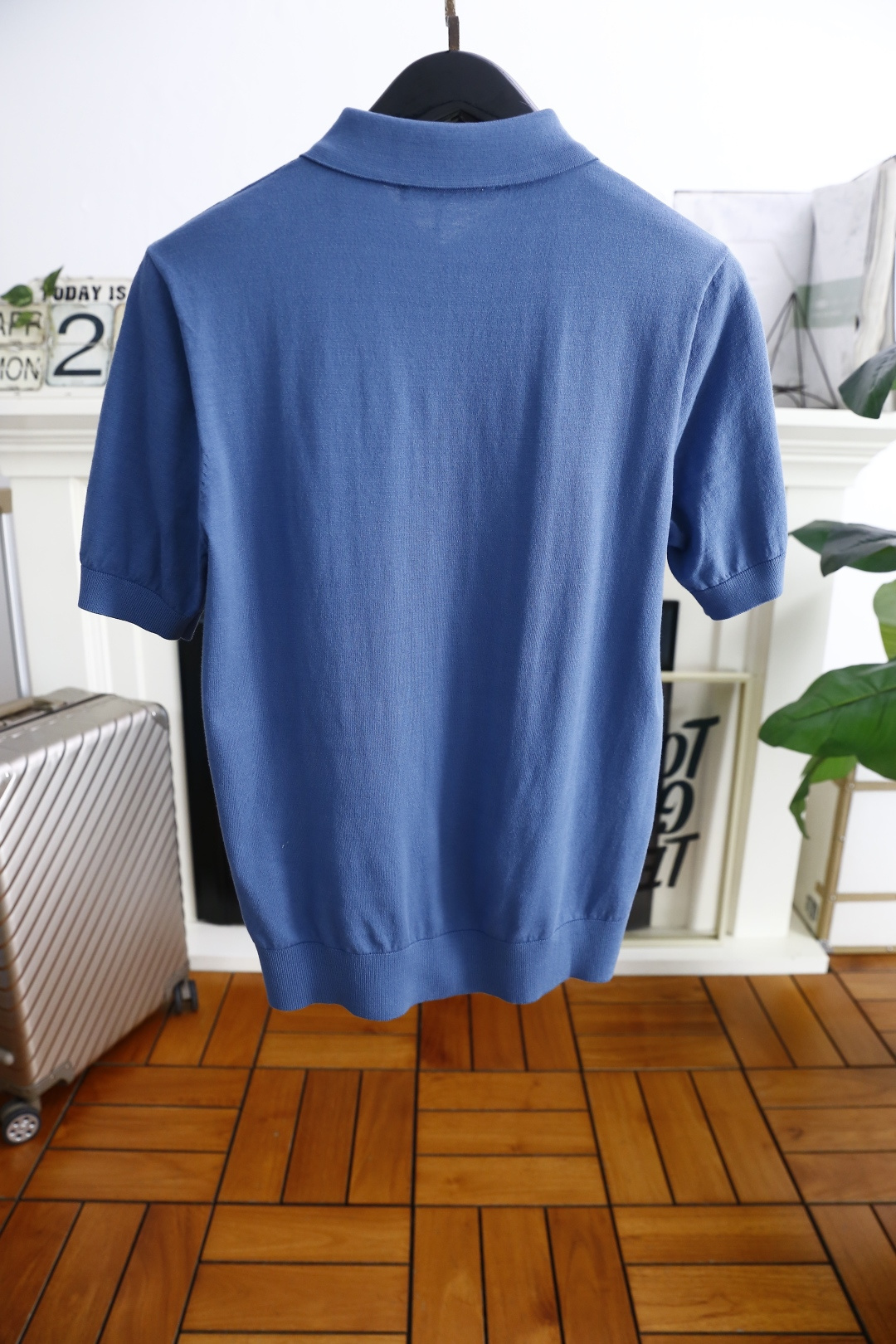 🔥迪奥/Christian Di*r.25男士针织短袖👍🏼时尚经典翻领设计！高级定制百搭款式 任何人都可