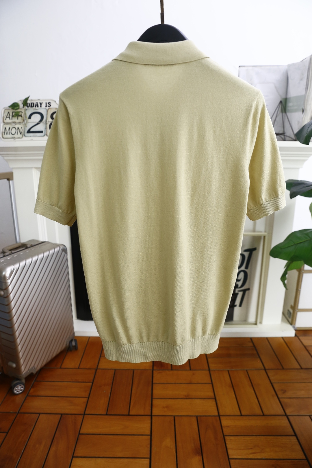 🔥迪奥/Christian Di*r.25男士针织短袖👍🏼时尚经典翻领设计！高级定制百搭款式 任何人都可