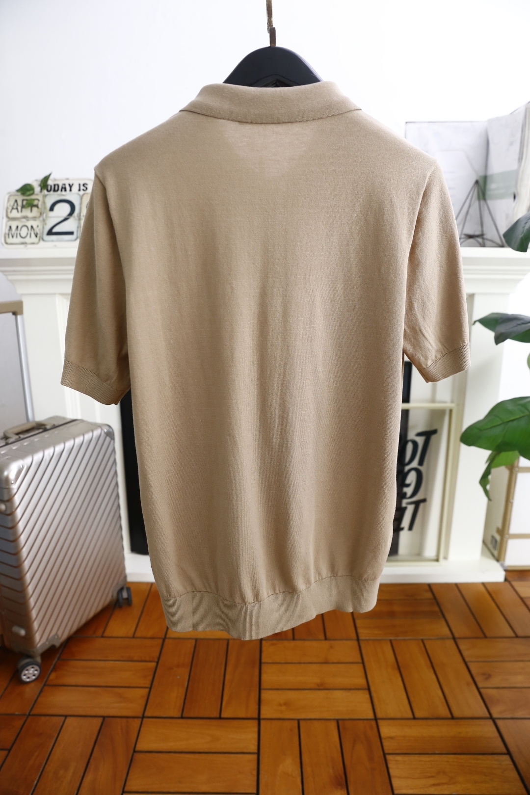 🔥迪奥/Christian Di*r.25男士针织短袖👍🏼时尚经典翻领设计！高级定制百搭款式 任何人都可