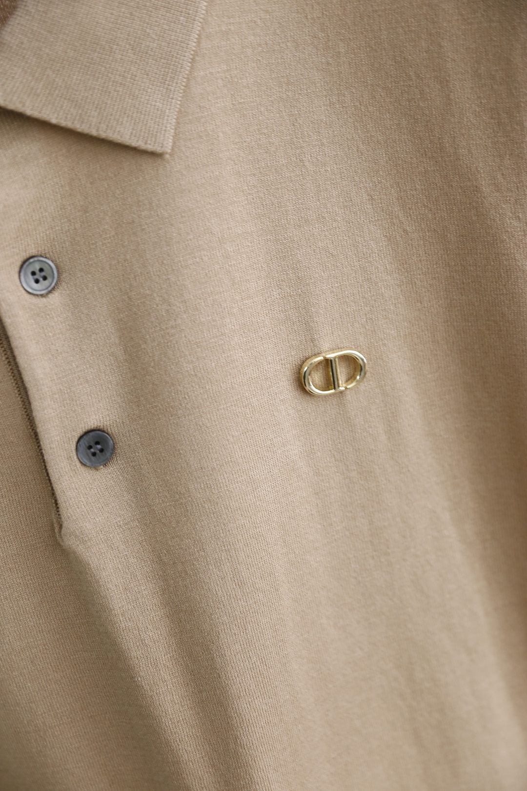 🔥迪奥/Christian Di*r.25男士针织短袖👍🏼时尚经典翻领设计！高级定制百搭款式 任何人都可