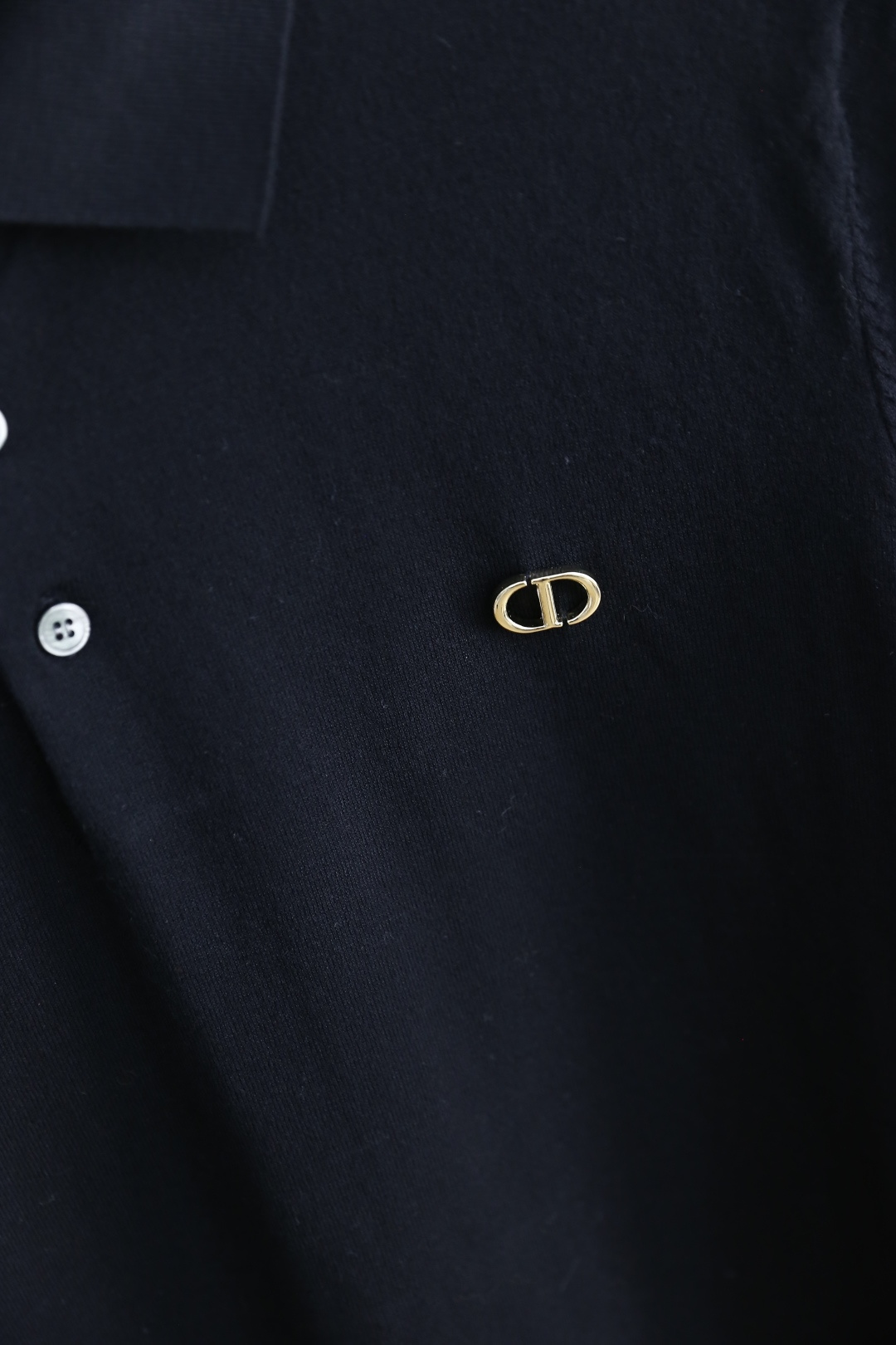 🔥迪奥/Christian Di*r.25男士针织短袖👍🏼时尚经典翻领设计！高级定制百搭款式 任何人都可