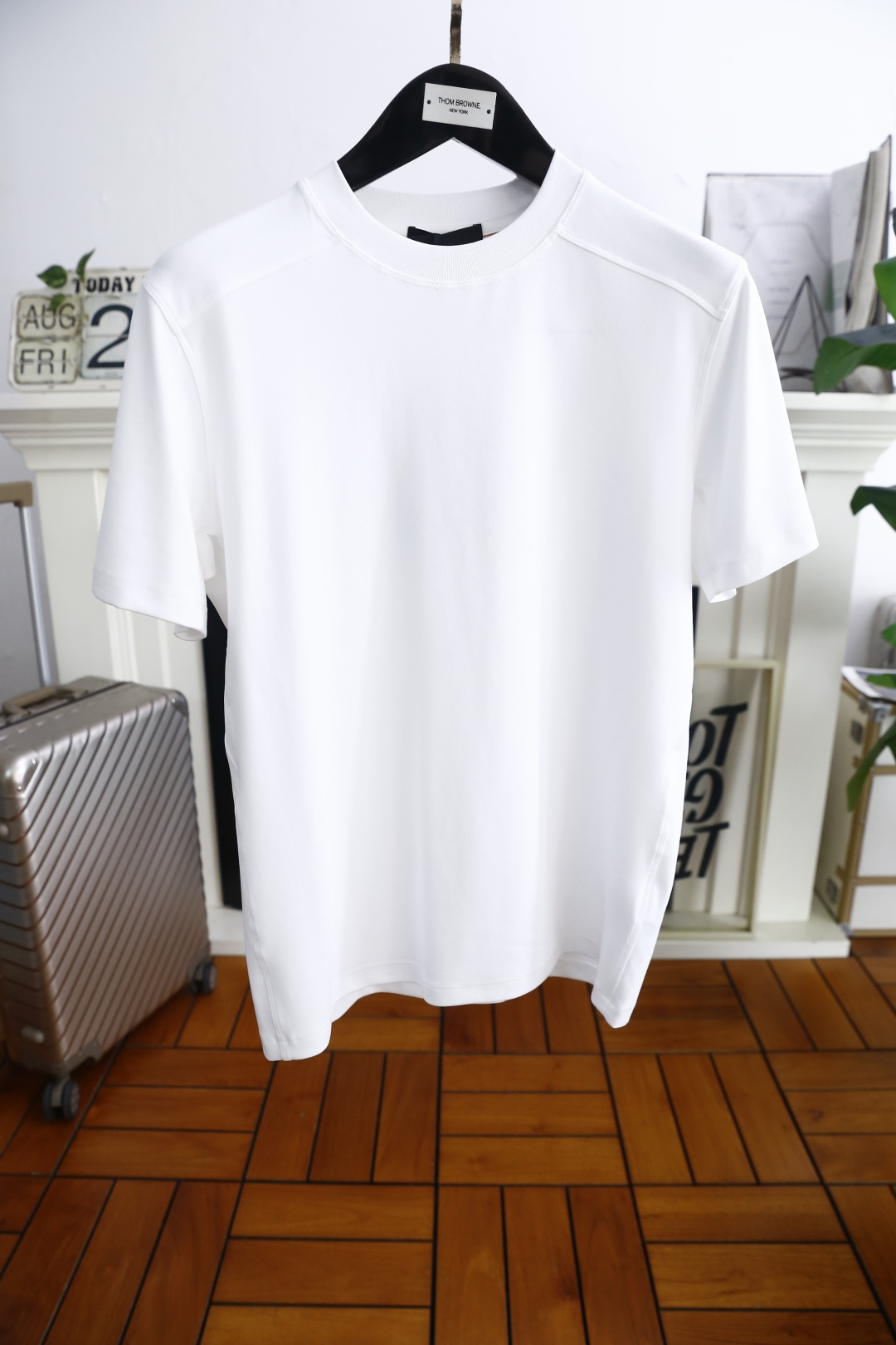 🔥杰尼*/Ze*na.2025秋季新品男士净版短袖👍🏼时尚经典圆领设计！高级定制百搭款式 任何人都可以轻