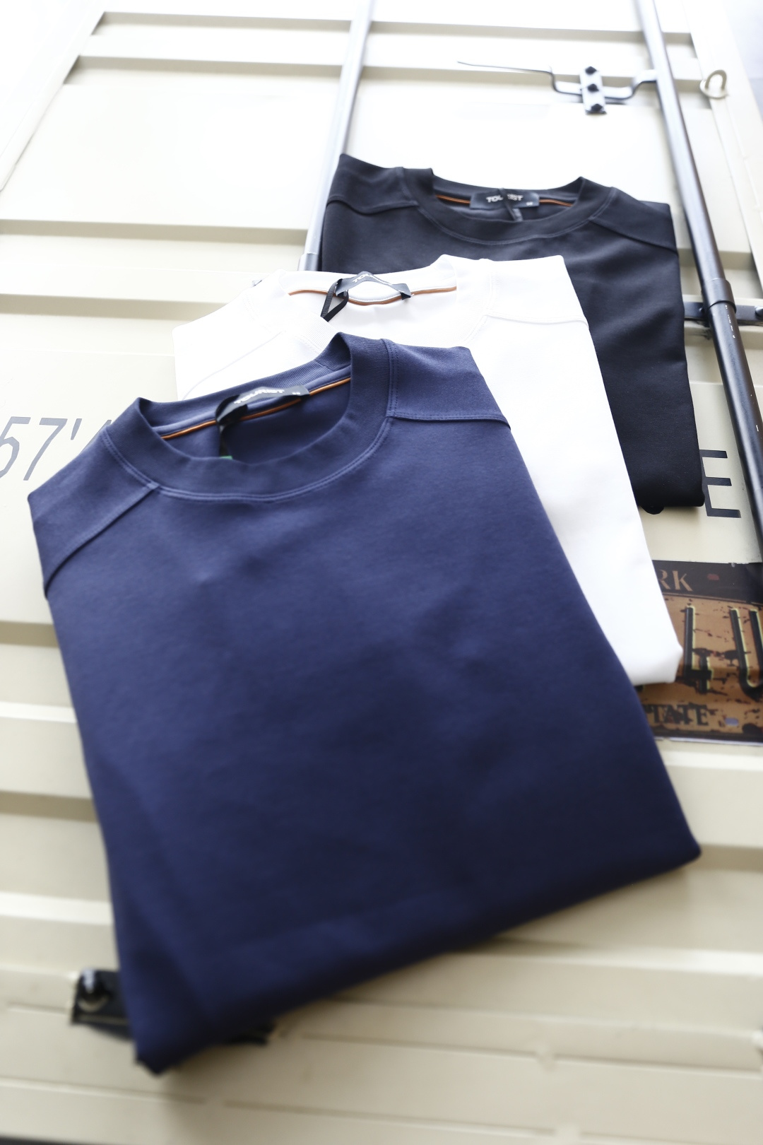 🔥杰尼*/Ze*na.2025秋季新品男士净版短袖👍🏼时尚经典圆领设计！高级定制百搭款式 任何人都可以轻