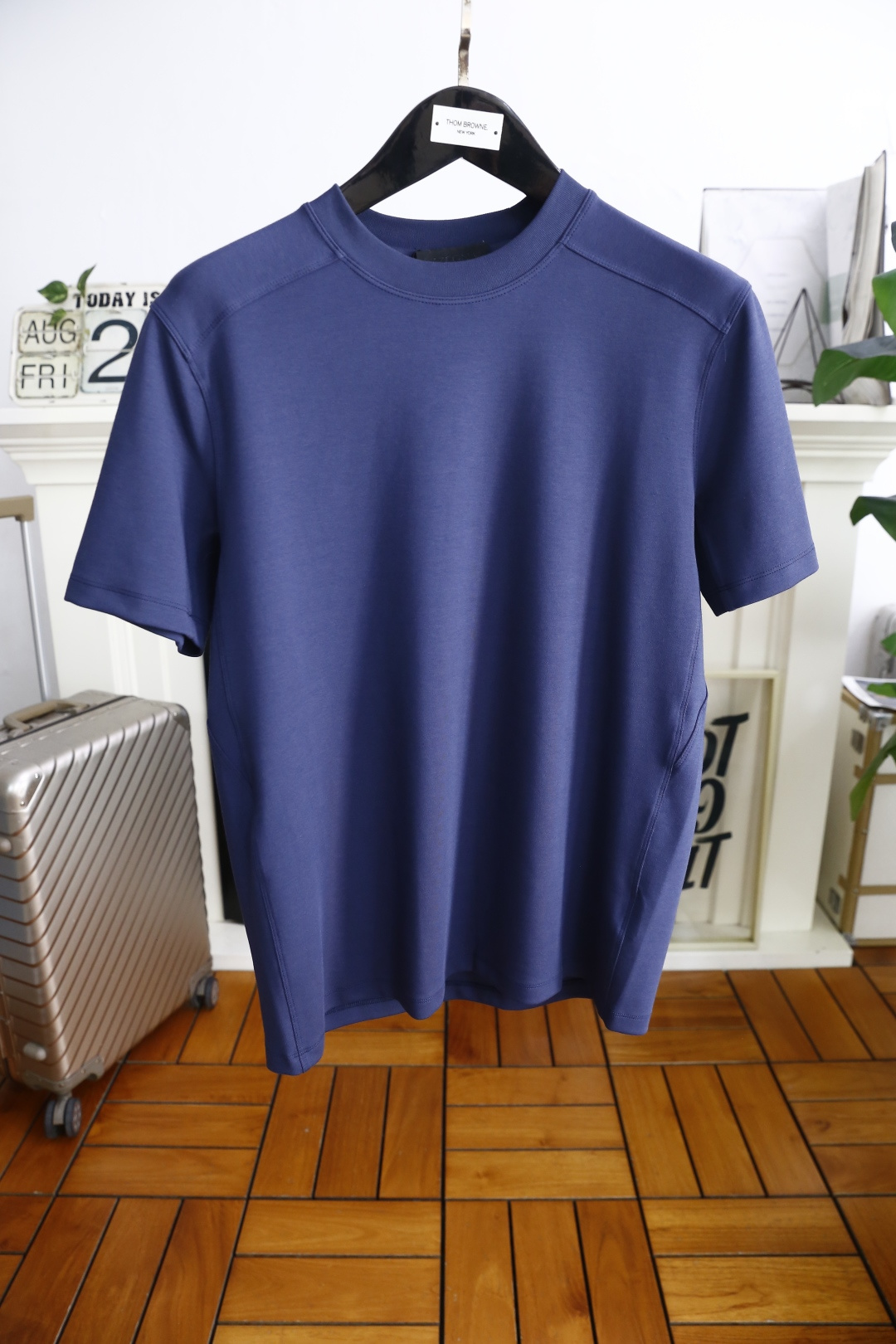 🔥杰尼*/Ze*na.2025秋季新品男士净版短袖👍🏼时尚经典圆领设计！高级定制百搭款式 任何人都可以轻