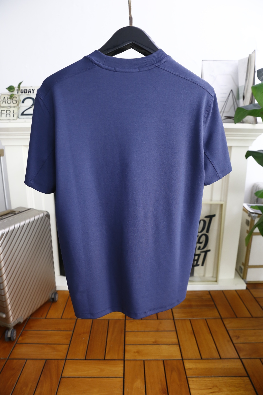 🔥杰尼*/Ze*na.2025秋季新品男士净版短袖👍🏼时尚经典圆领设计！高级定制百搭款式 任何人都可以轻