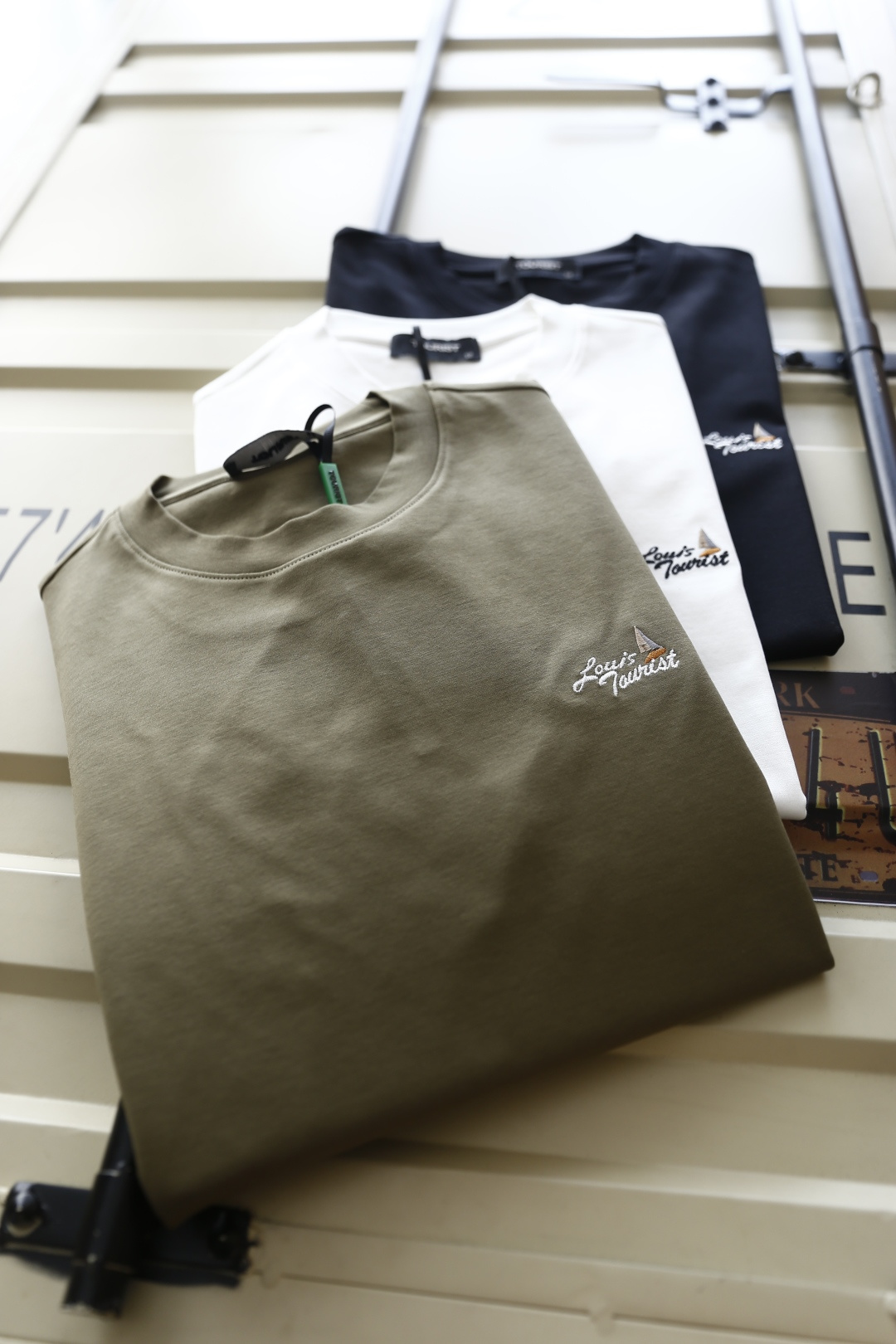 🔥路易威*/LV.2025秋季新款！时尚男士圆领短袖🍃采用进口舒适匹马棉面料👍衣橱里不可或缺的百搭利器，