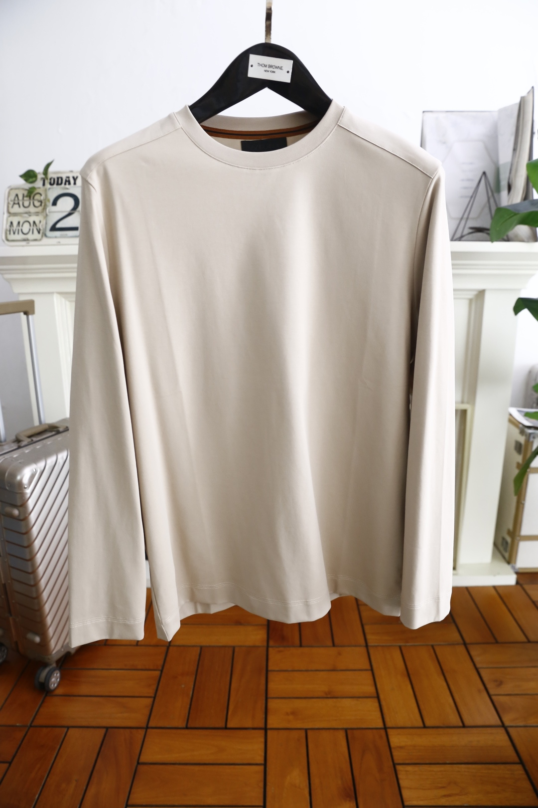 🔥杰尼亚.2025秋季新品时尚男士高品质长袖！采用高档舒适匹马棉面料，舒适保暖极佳 可防静电手感舒适顺滑