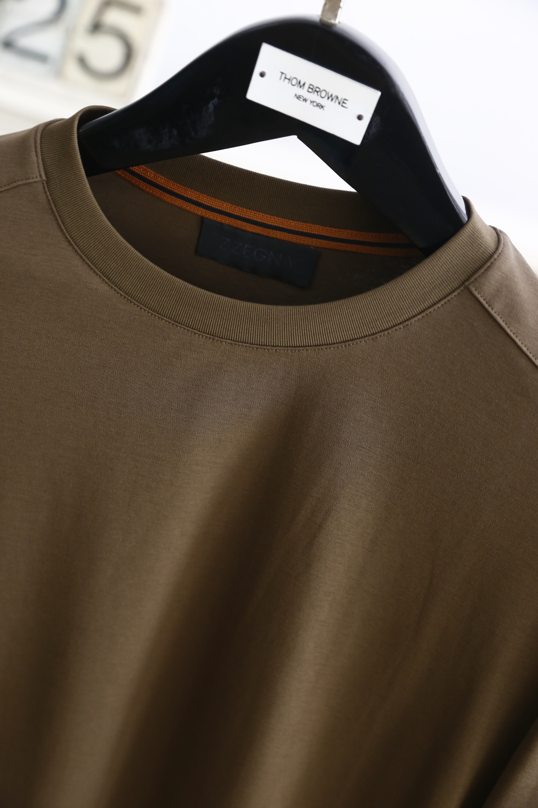 🔥杰尼亚.2025秋季新品时尚男士高品质长袖！采用高档舒适匹马棉面料，舒适保暖极佳 可防静电手感舒适顺滑