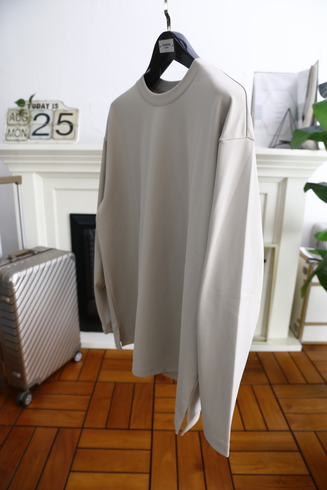 🔥杰尼*/Zeg*a.2025秋季新款时尚男士净版打底衫！采用陶瓷磨针抓绒户外材质面料！入手便知非常柔软