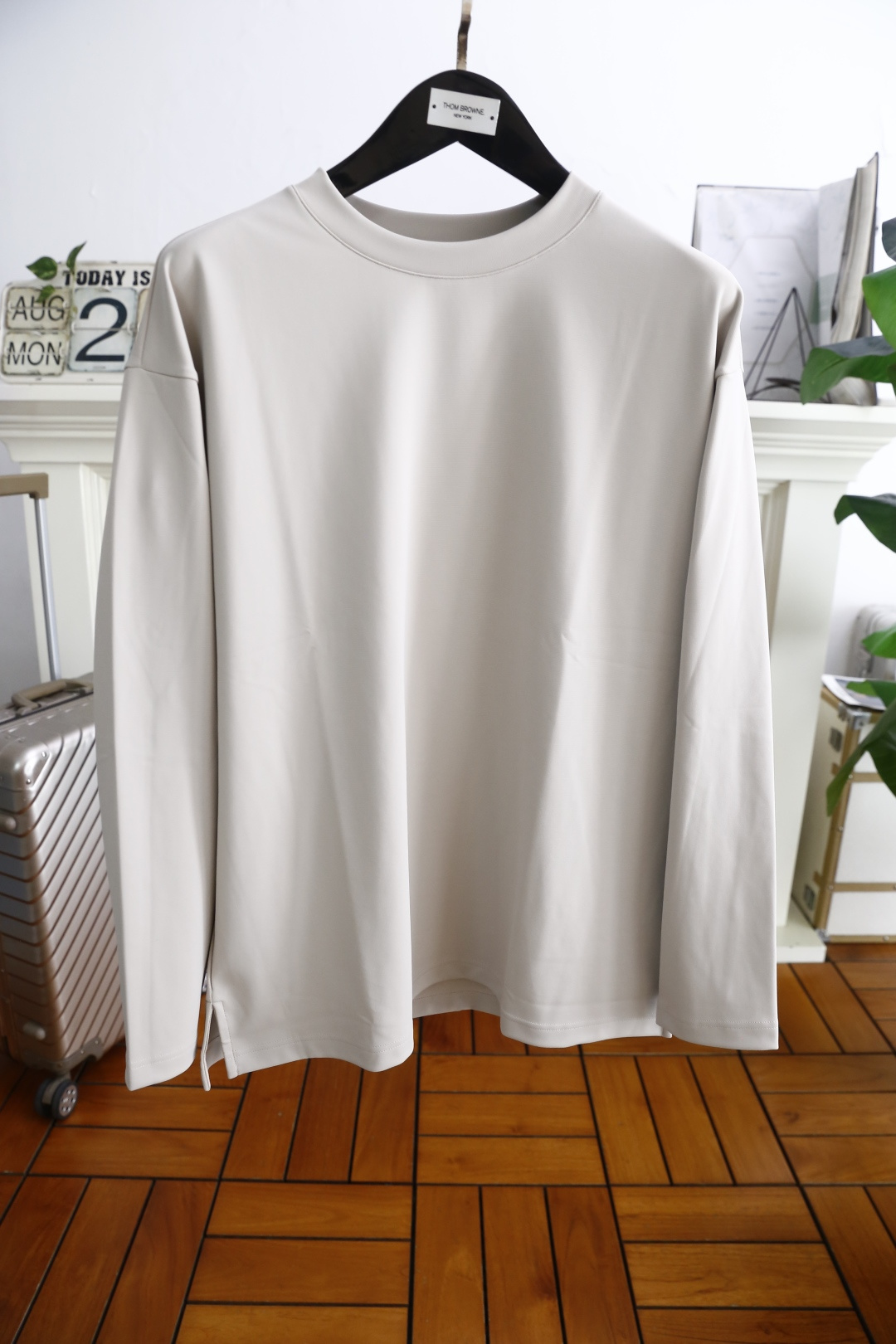 🔥杰尼*/Zeg*a.2025秋季新款时尚男士净版打底衫！采用陶瓷磨针抓绒户外材质面料！入手便知非常柔软