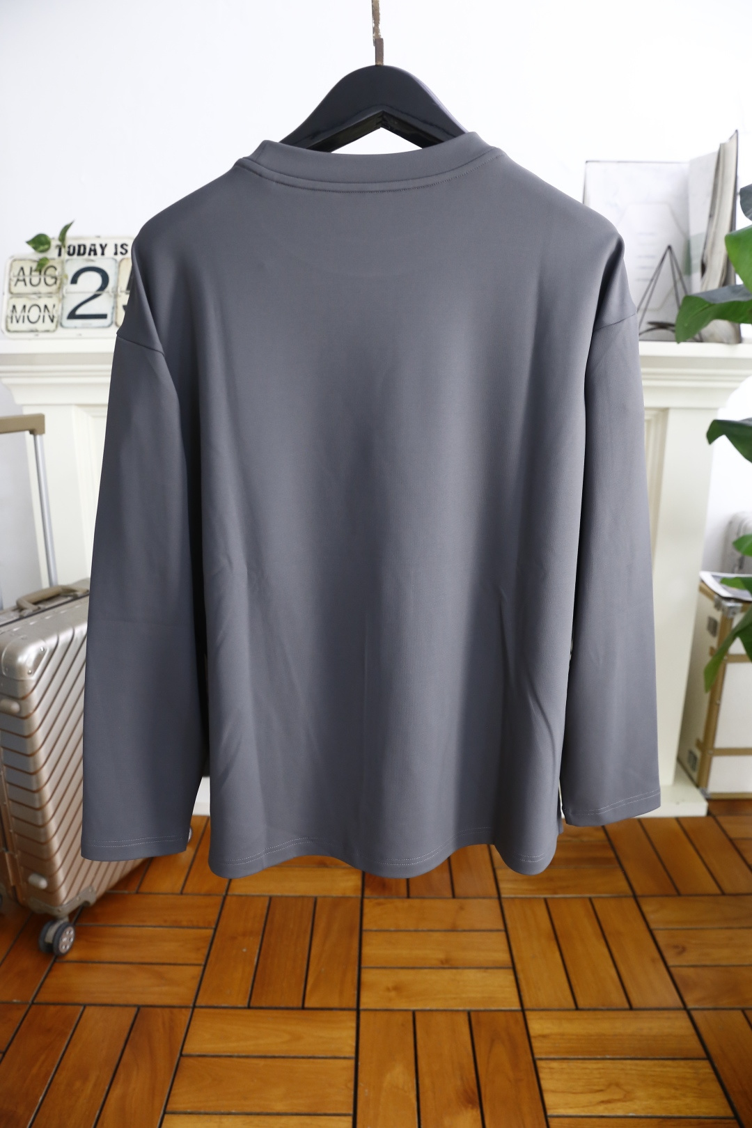 🔥杰尼*/Zeg*a.2025秋季新款时尚男士净版打底衫！采用陶瓷磨针抓绒户外材质面料！入手便知非常柔软