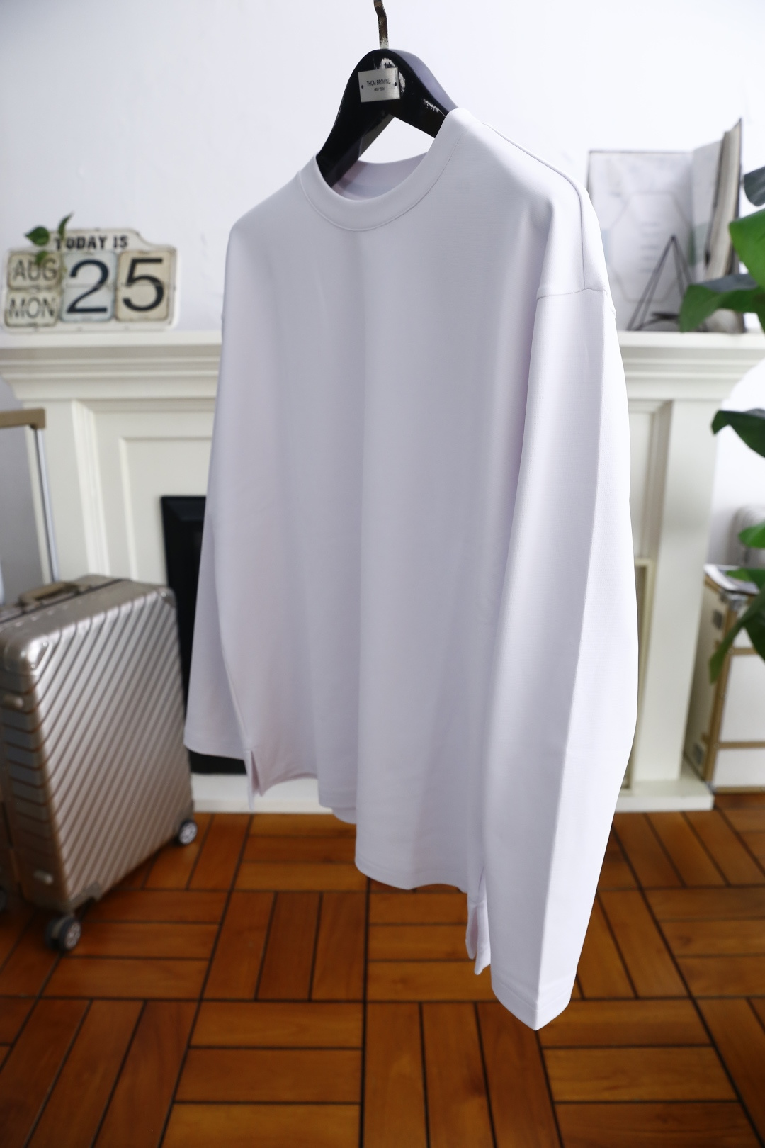 🔥杰尼*/Zeg*a.2025秋季新款时尚男士净版打底衫！采用陶瓷磨针抓绒户外材质面料！入手便知非常柔软