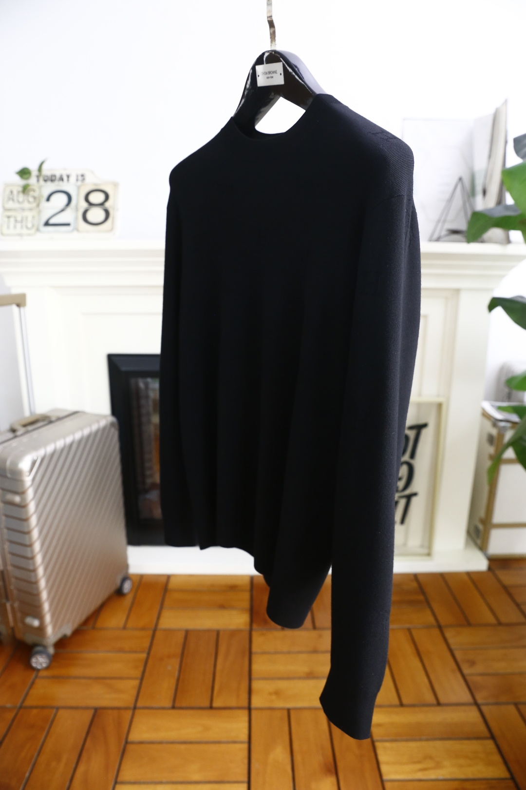 🔥爱马4/Her*es.2025秋季新品🆕时尚百搭圆领长袖针织衫🧶奢华品牌经典元素LOGO设计👍🏻走线更