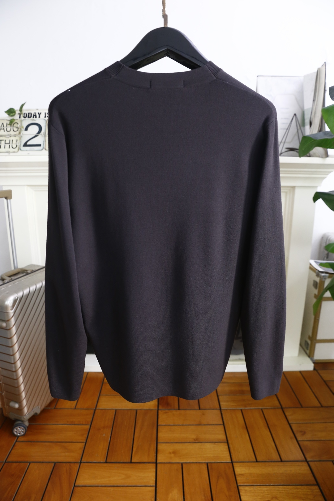 🔥alo.2025秋季新品男士长袖针织衫👍🏼独家呈现！奢华品牌字母LOGO搭配✅超级百搭极符合美学基调的