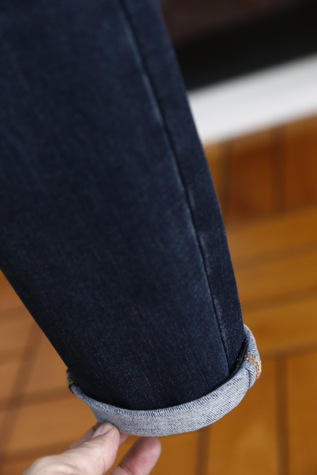 🔥普拉*/Pr*da.25秋季新品时尚男士牛仔裤👖采用客供水洗弹力牛仔裤！奢华经典三角标Logo设计！时