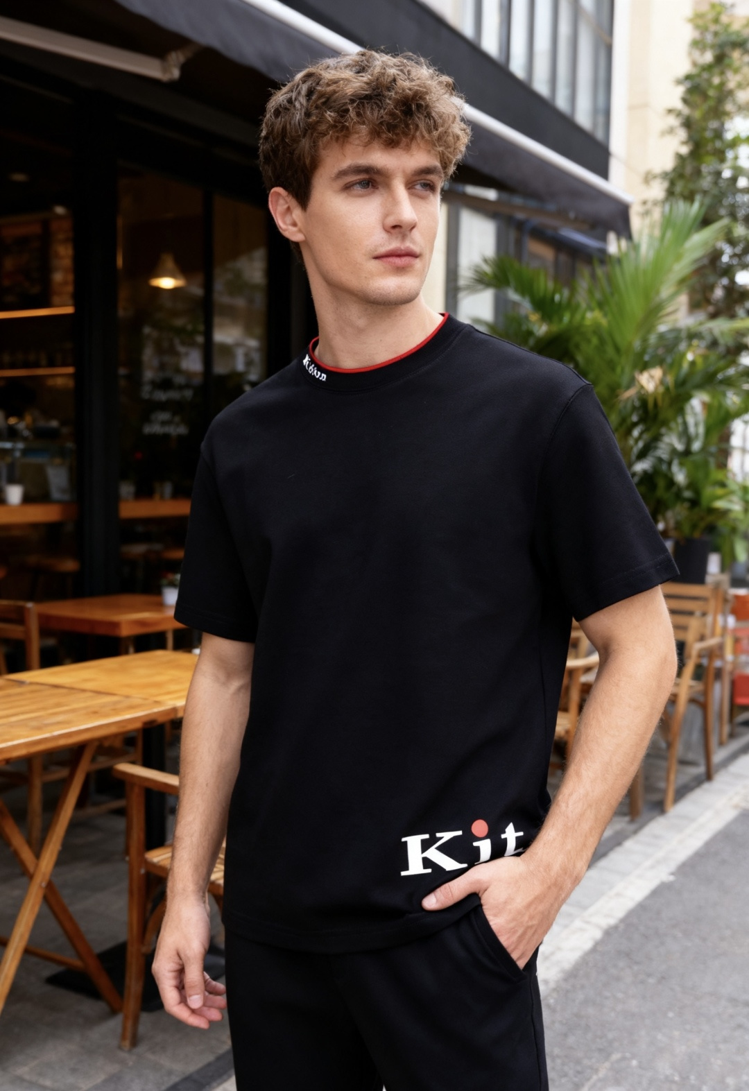 NO:524652,Kiton. 2025 autumn new product men's round neck short sleeve luxury classic brand letter LOGO logo to the upper body to appreciate the youthfulness and fashion sense brought by this design!  The overall fashion is stylish and trendy, and is made of comfortable custom cotton fabric, soft and skin-friendly!  It also has a very crisp and drooping feeling. It has a fashionable and fashionable color system on the upper body, a must-have item for trendy men!  Counter size M-4XL, shipped the next day!  ,T-shirt,alexander wang19860909kiton. 2025秋季新品男士圆领短袖奢华经典品牌字母LOGO标识标注上身就能体会这款设计带来的年轻与时尚感！整体时尚而有潮流,采用舒适定制棉面料 柔软亲肤！又有很好的挺括 垂感 上身时尚潮流色系,潮男必备单品！专柜尺码M-4XL,隔天出货！,,T-shirt,alexander wang,Men's clothing