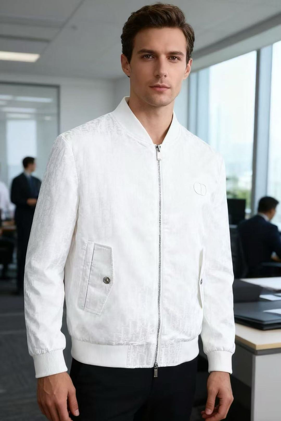 NO:525635,Dior/Christian D*or. 2025 autumn new fashion men's zipper jacket luxury brand classic original logo design high-end customization, anyone can drive easily, using imported high-end comfortable windproof fabric, soft hand comfortable and stylish luxury fashion craft style, foreign trade company orders, produced by domestic first-line OEM factories, customized high-density fabrics, luxurious classic designs, fashion essentials!  Complete three standards!  Highly recommended to purchase!  Counter size 48-56, shipped the next day!  ,dior,jackets & coats,alexander wang19860909迪奥/Christian D*or. 2025秋季新款时尚男士拉链夹克奢华品牌经典原版logo设计高级定制 任何人都可以轻松驾驶 采用进口高档舒适防风面料 手软舒适有型奢华时尚工艺款式,外贸公司订单,国内一线代工厂出品,订制高密度面料,奢华经典设计,时尚必备单品！三标齐全！强烈推荐购入！专柜尺码48-56,隔天出货！,,dior,jackets & coats,alexander wang,Men's clothing