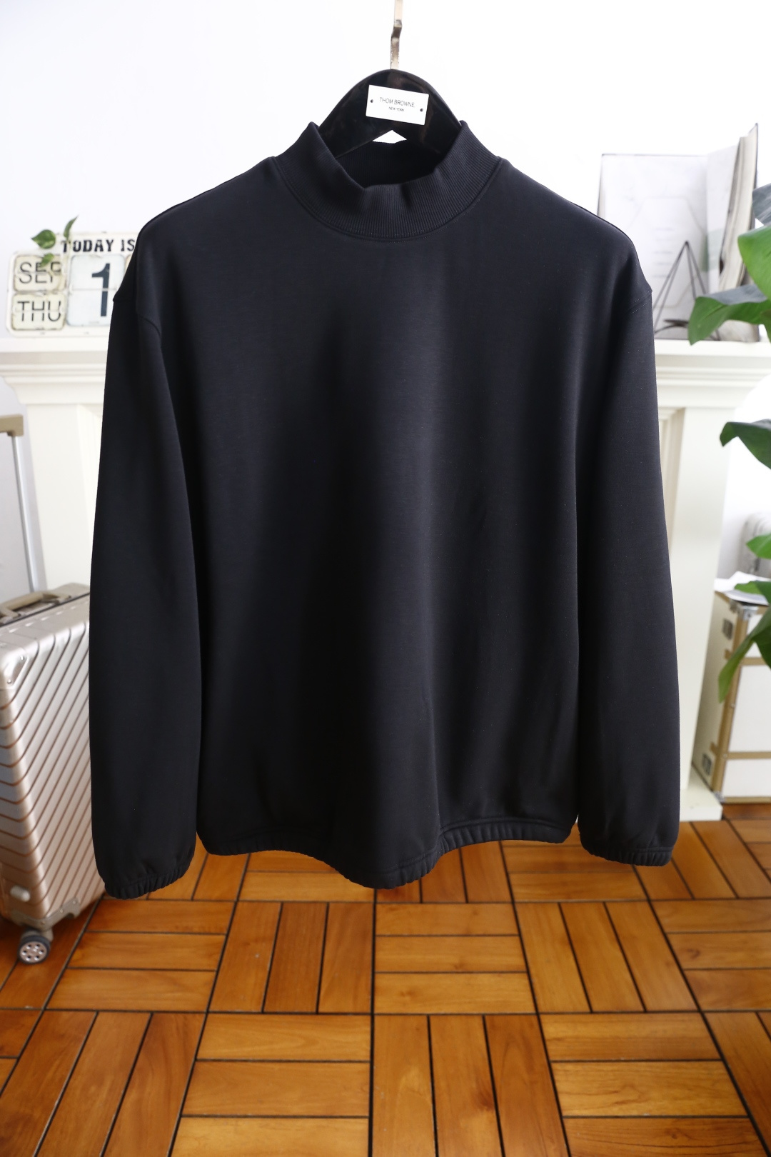 🔥lP🆕.2025秋季新品🆕时尚男士经典半高领休闲卫衣！半高领设计，袖口有收束细节，采用舒适抓绒蓄热面料