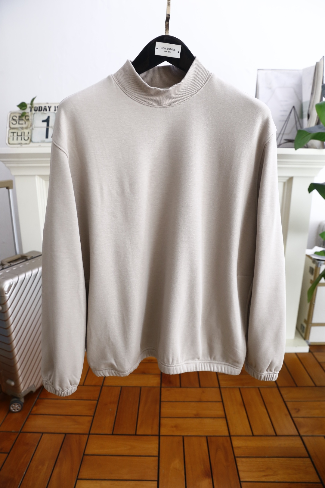 🔥lP🆕.2025秋季新品🆕时尚男士经典半高领休闲卫衣！半高领设计，袖口有收束细节，采用舒适抓绒蓄热面料