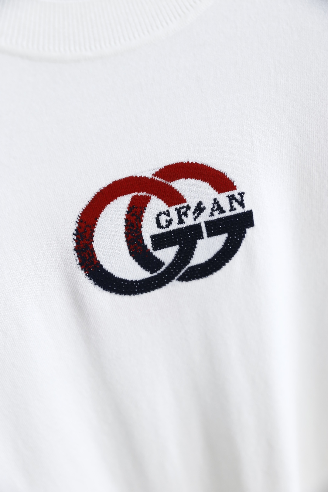 🔥古驰/Gu*ci.2025秋季新款🆕时尚男士圆领短袖针织衫！奢华经典定制LOGO设计！高级定制百搭款式